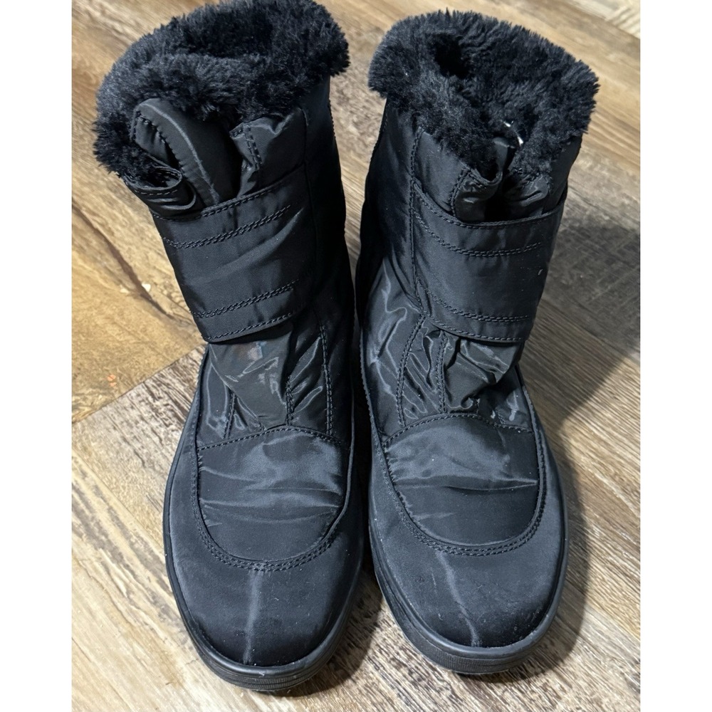 Pajar Canada Moscou 3.0 Anthracite Ice Grippers Snow Boots Women 40 Ice Gripper